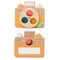  Drewniany Aparat Fotograficzny -Kolory i Dźwięk