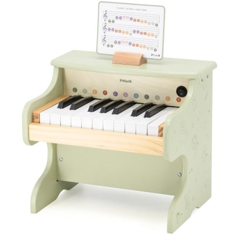  PolarB Drewniane Pianino dla Dzieci Nauka Gry Nutki Instrument Montessori