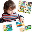  Puzzle Logiczne ze Zwierzętami Układanka