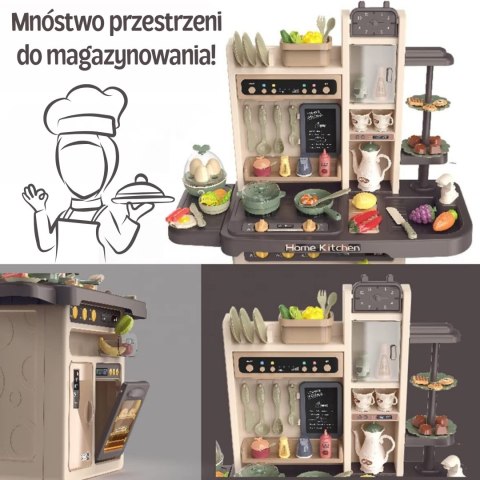  Interaktywna Kuchnia z Parą Kran z Obiegiem Wody Efekty 88 el.
