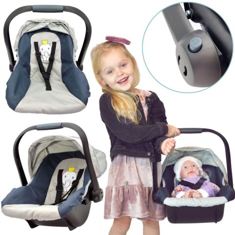  ROYAL Nosidełko dla Lalki 33-48 cm