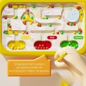  Tablica Magnetyczna Montessori Labirynt Krab Pomarańczowa