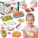  Zestaw Akcesoriów Kuchennych Zabawka do Gotowania 108 el