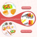  Zestaw Akcesoriów Kuchennych do Gotowania 108 el. Zielony