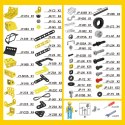 223 el. Zestaw Konstrukcyjny Pojazdy Budowlane STEAM 6w1