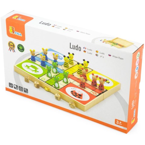  Drewniana gra Ludo Chińczyk