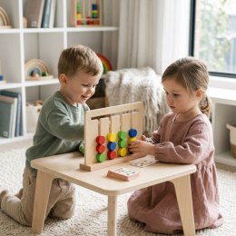  Gra Logiczna Odwzoruj Kolory i Figury Sorter Montessori