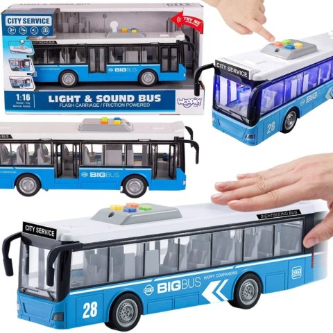  Autobus Miejski Interaktwny Elektryczny 1:16
