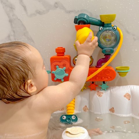  BABY Zabawka do Kąpieli Kranik Prysznic Fontanna Przelewowa Kaczuszka