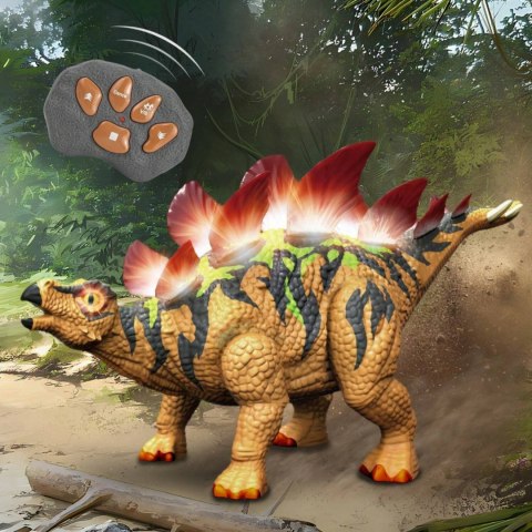  Dinozaur Zdalnie Sterowany RC Robot Stegozaur