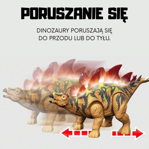  Dinozaur Zdalnie Sterowany RC Robot Stegozaur