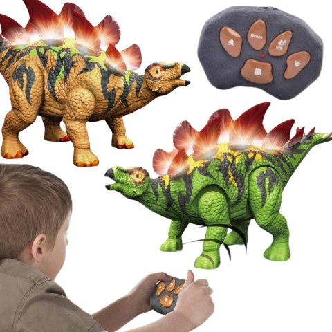  Dinozaur Zdalnie Sterowany RC Robot Stegozaur