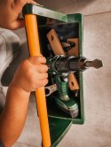  Duża Skryznka z Narzędziami dla Dzieci Zestaw Majsterkowicza Wkrętarko-Wiertarka 15 el.