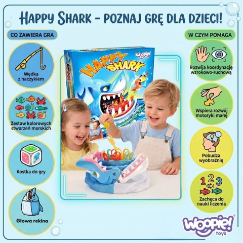  Gra Zręcznościowa ŁOWIENIE RYBEK Głodny Rekin GRYZIE DIY