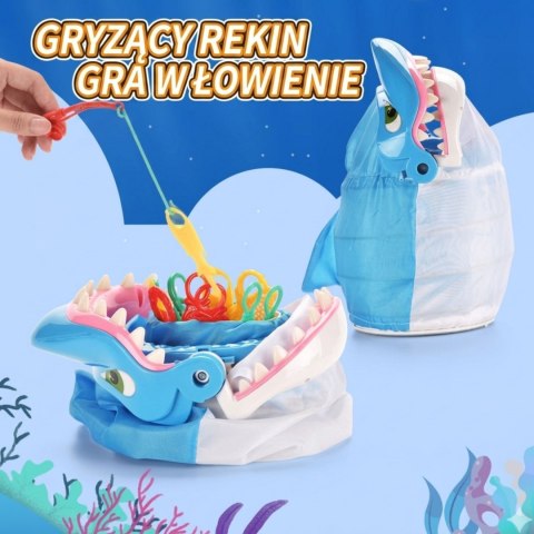  Gra Zręcznościowa ŁOWIENIE RYBEK Głodny Rekin GRYZIE DIY