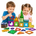  Klocki Magnetyczne Konstrukcyjne 3D Zestaw Edukacyjny Zamek 30el.