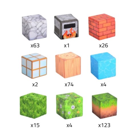 Klocki Magnetyczne Konstrukcyjne Świat Klocków 108 el.