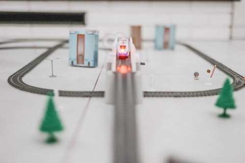  Kolejka Elektryczna Ogromny 914 cm Tor Most Tunel 86 el.