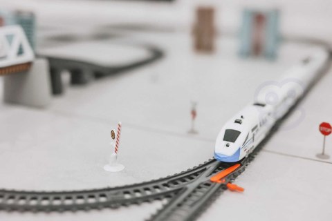  Kolejka Elektryczna Ogromny 914 cm Tor Most Tunel 86 el.
