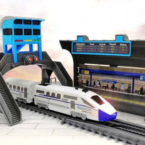  Kolejka Elektryczna Ogromny 914 cm Tor Most Tunel 86 el.