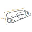  Kolejka Elektryczna Ogromny 914 cm Tor Most Tunel 86 el.