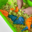  Piasek Kinetyczny 1,5 kg Zestaw XXL ZOO Safari Stolik z Foremkami