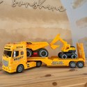  Samochód Laweta z Pojazdami Budowlanymi
