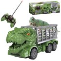  Samochód Zdalnie Sterowany RC Dinozaur Zielony + Figurka