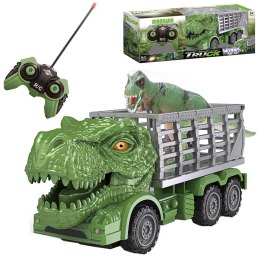  Samochód Zdalnie Sterowany RC Dinozaur Zielony + Figurka