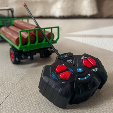  Traktor z Przyczepą na Pilota Sterowany RC - Skala 1:24