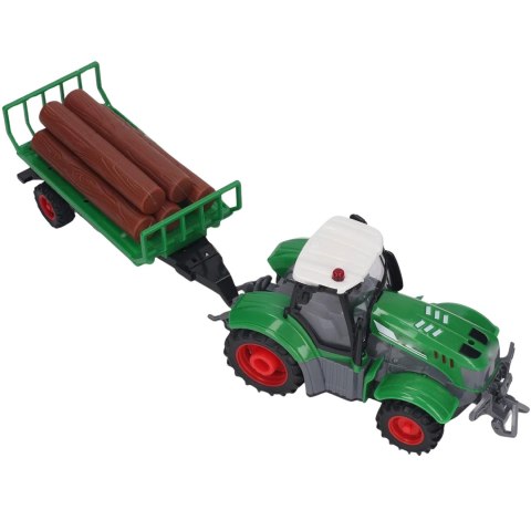  Traktor z Przyczepą na Pilota Sterowany RC - Skala 1:24