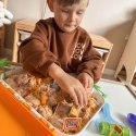  Zestaw Piasek Kinetyczny Plac Budowy w Walizce Pojazdy 1kg