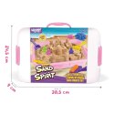  Zestaw Piasek Kinetyczny SAND SPIRIT Zamek 24 el.