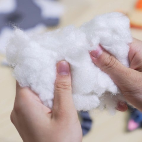  Zestaw do szycia dla dzieci PIESKI breloczek DIY