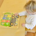  Tablica Magnetyczna Segregowanie Odpadów Ciężarówka do Recyklingu Montessori