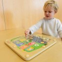  Tablica Magnetyczna Segregowanie Odpadów Ciężarówka do Recyklingu Montessori