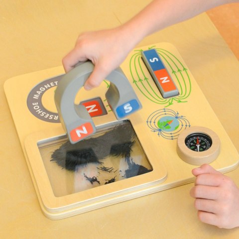  Zabawa Magnetyczna Tablica Edukacyjna Kompas Montessori