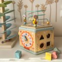 TOOKY TOY Drewniany Sześciokąt Montessori Otwierane Pudełko