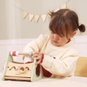  Drewniana Układanka Sorter Kształtów Montessori Klocki Liczydło PolarB