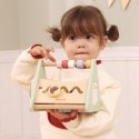  Drewniana Układanka Sorter Kształtów Montessori Klocki Liczydło PolarB