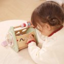  Drewniana Układanka Sorter Kształtów Montessori Klocki Liczydło PolarB