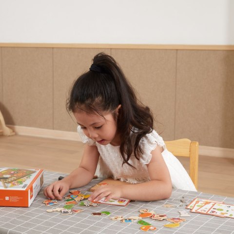  Przybijanka Drewniana Farma Tablica Korkowa Montessori