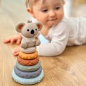  BABY Miękkie Gumowe Klocki Sensoryczne Zestaw 3w1 Miś