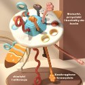  BABY Zabawka Sensoryczna Montessori Gryzak Grzechotka Wielofunkcyjny Lis