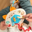  BABY Zabawka Sensoryczna Montessori Gryzak Grzechotka Wielofunkcyjny Lis
