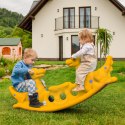  Bujak Wieloosobowy Dino Huśtawka Równoważna Żółta