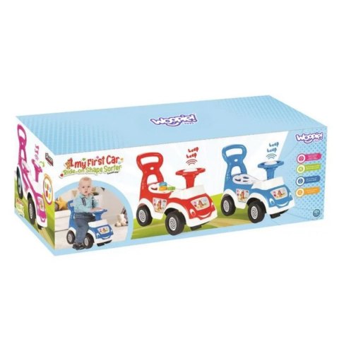  Jeździk 4w1 Sorter Pchacz Chodzik + Klakson Schowek