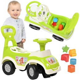  Jeździk 4w1 Sorter Pchacz Chodzik + Klakson Schowek