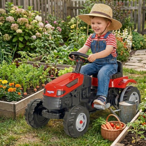 Traktor na Pedały Farmer GoTrac Ciągnik Ciche Koła