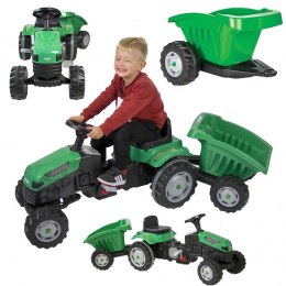  Traktor na Pedały Farmer GoTrac MAXI z Przyczepą Ciche Koła